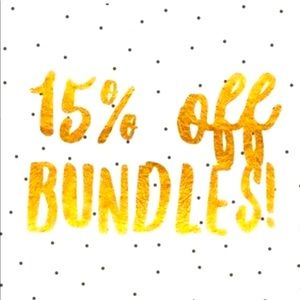 Save 15% off 2 or more items